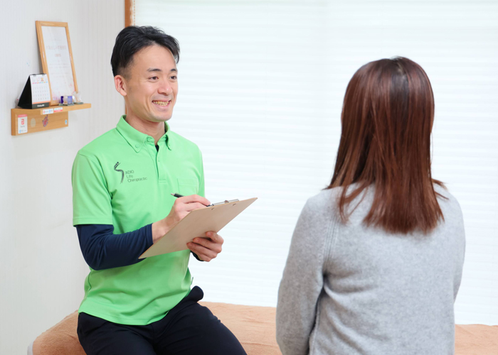 ヒヤリングシートの記入