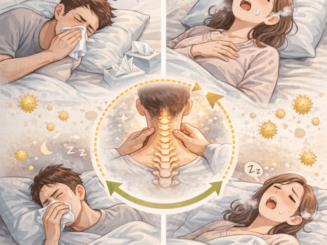 花粉症と睡眠の質は深く関係しています