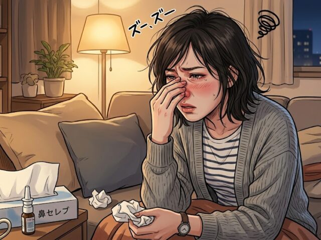その鼻づまり、実は「体の炎症」かも？クリルオイルで根本改善！